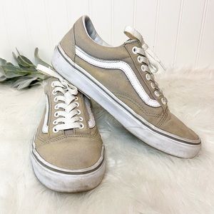 Women’s Vans size 8 | grey vans | oldskool vans